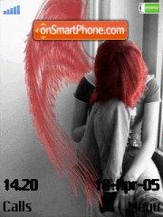 Red Angel tema screenshot