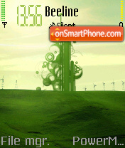 Green Turn Theme-Screenshot