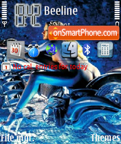 Moto theme screenshot