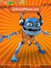 Скриншот темы Crazy Frog 04