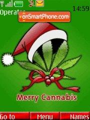 Merry Cannabis theme screenshot