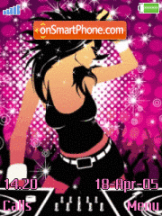 Disco Music tema screenshot