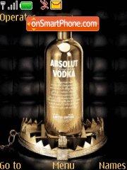 Vodka Absolut theme screenshot