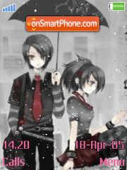 Emo Snow tema screenshot