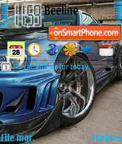 Nissan Skyline 2 theme screenshot