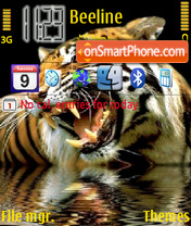 Tiger tema screenshot