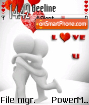 Valentines Day 03 tema screenshot