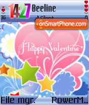 Happy Valentine 02 theme screenshot