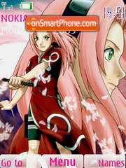 Nice Sakura 2009 tema screenshot