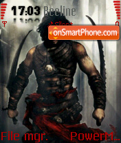 Prince of Persia tema screenshot