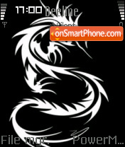 Tribal Dragon tema screenshot