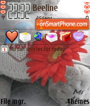 Love Teddy Theme-Screenshot