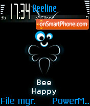 Скриншот темы BeeHappy