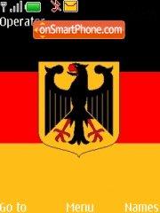 Flag Germany tema screenshot