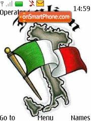 Italy Flag 2 theme screenshot