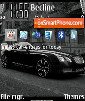 Bentley GT-S tema screenshot