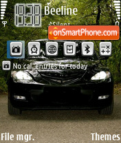 Capture d'écran Mazda 3 01 thème