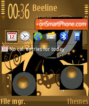 Coffee v1 tema screenshot