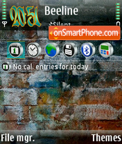 Graffiti 07 theme screenshot