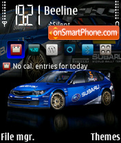 Impreza WRC tema screenshot