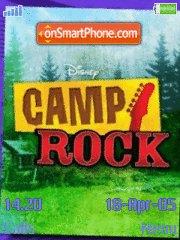 Capture d'écran Camp Rock thème
