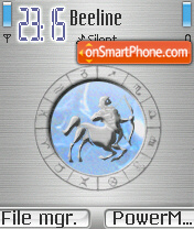 Saggitarius es el tema de pantalla