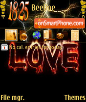 Lightning Love Theme-Screenshot