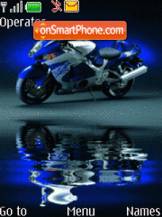 Motobike Animated2 tema screenshot