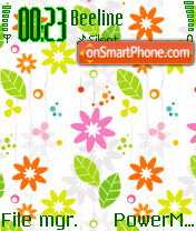 Forest Color Green tema screenshot