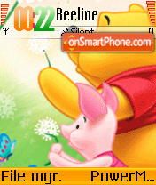 Friends Forever Pooh es el tema de pantalla