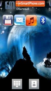 Wolf 11 tema screenshot