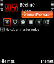 XPress Red tema screenshot