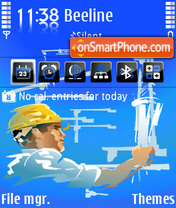 Engineer theme screenshot