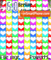 Love and Romanceggg theme screenshot