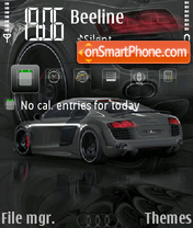 Audi A8 tema screenshot