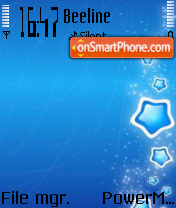 Star Water tema screenshot