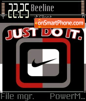 Cool Nike 01 es el tema de pantalla