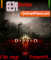 Скриншот темы Diablo Iii 01