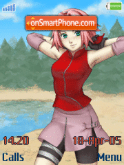 Capture d'écran Sakura Shippuden thème
