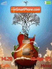 Abstract Guitar tema screenshot