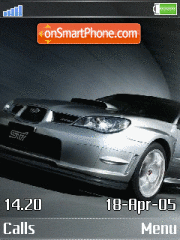 Subaru Impreza Animated 01 tema screenshot