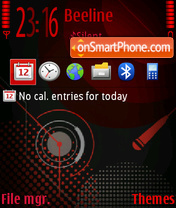 Xpress Music v1 tema screenshot