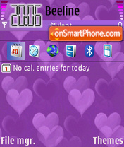Love Theme Uncompleted theme screenshot