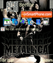 Metallica theme screenshot