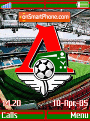 Скриншот темы FC Lokomotiv K790