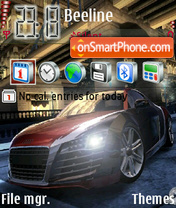 Audi R8 theme screenshot