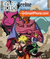 Narutocute 01 tema screenshot