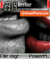 Kiss 15 theme screenshot
