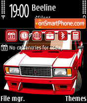 VAZ 2107 theme screenshot