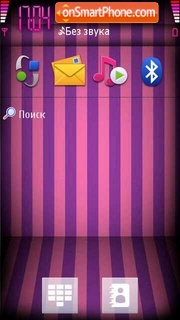 Скриншот темы Nseries Pink 01